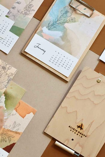 Wildflower Art Calendar