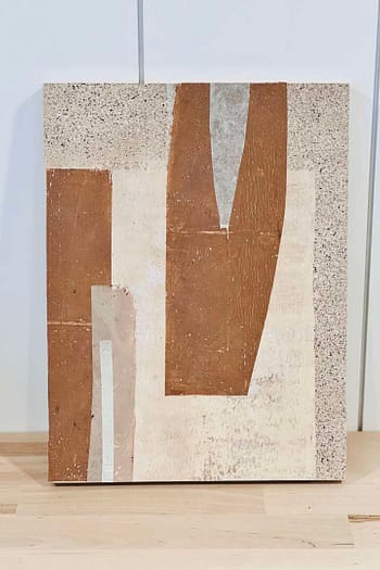 Unframed Simple Abstract on Panel