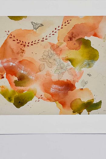 Prairie Rose Canvas Print Proof 6.25x8.25 2nd