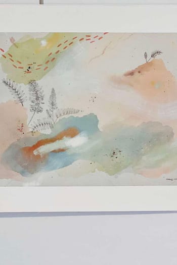 Milk Vetch Canvas Print Proof 6.5x8.5