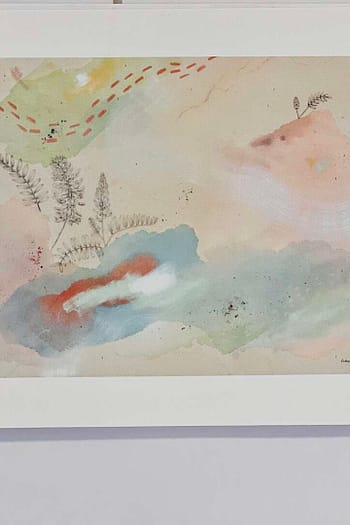 Milk Vetch Canvas Print Proof 6x8