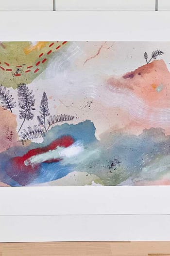 Milk Vetch Canvas Print Proof 10x15