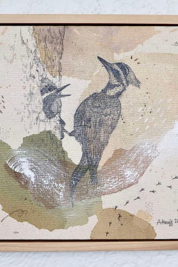 Pileated Woodpecker Mini Original