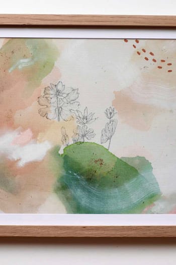 Bloodroot Fine Art Print - Framed