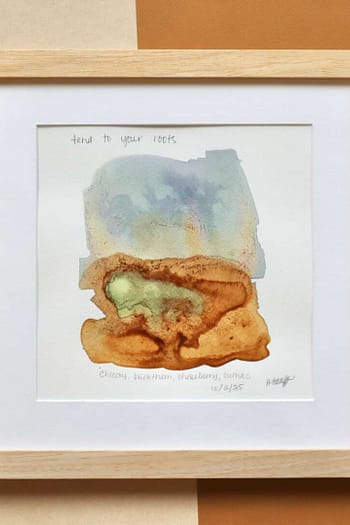 "Tend to Your Roots" Wild Ink Sketch