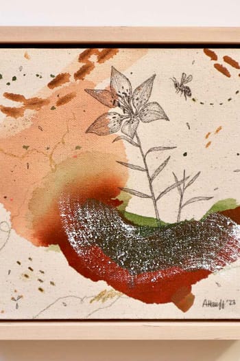 Prairie Lily + Honey Bee