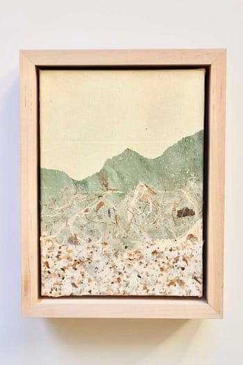 Mini Abstract Collage Landscape #5