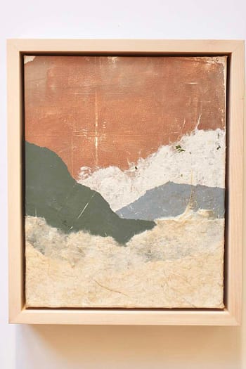 Mini Abstract Collage Landscape #7