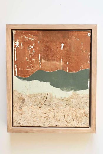 Mini Abstract Collage Landscape #6