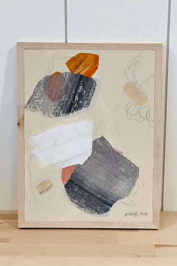 Framed Simple Abstract I
