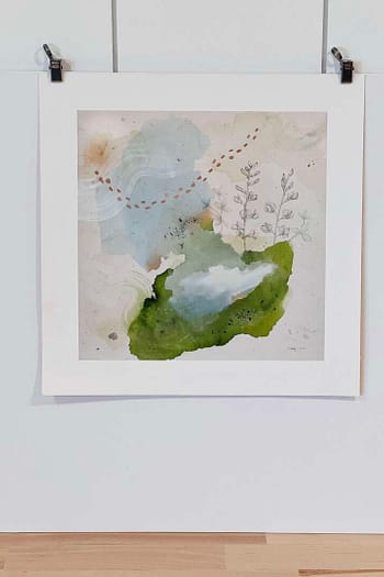 Wild Indigo Canvas Print Proof 8.5x8.5