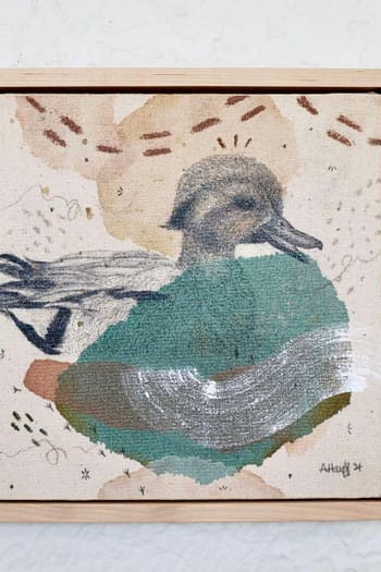Green Winged Teal Mini Original
