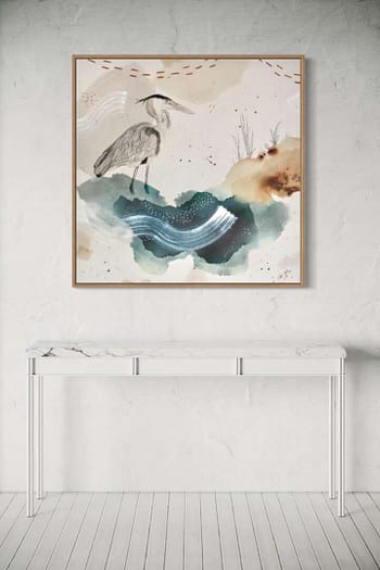 Great Blue heron print