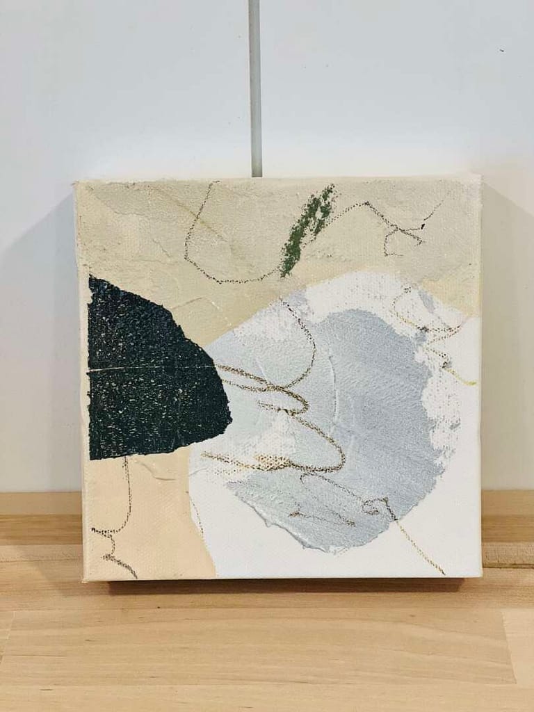 Simple Abstract Works Mini Simple Abstract 1 - Alicia Hauff Studio